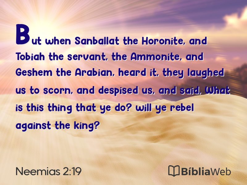 Neemias 2:19 em imagem para compartilhar