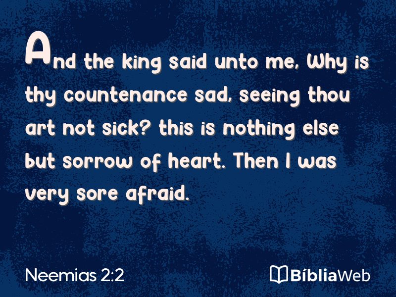 Neemias 2:2 em imagem para compartilhar