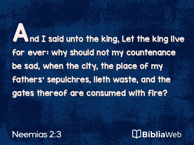 Neemias 2:3 em imagem para compartilhar