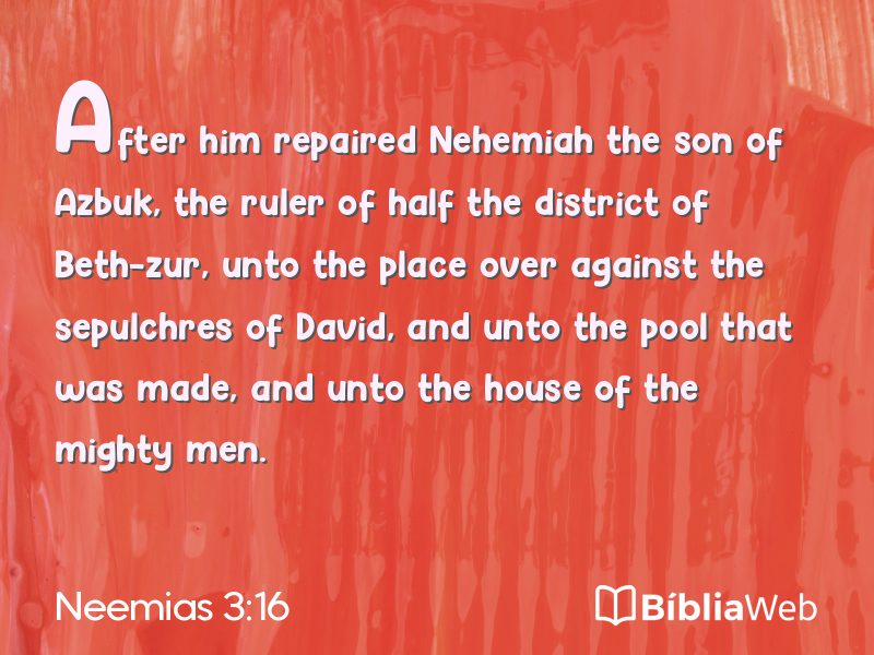 Neemias 3:16 em imagem para compartilhar