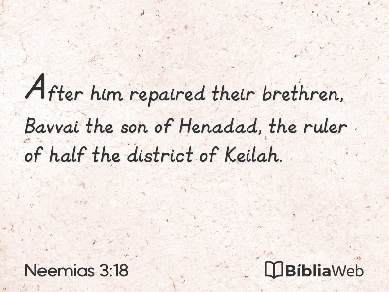 Neemias 3:18 em imagem para compartilhar
