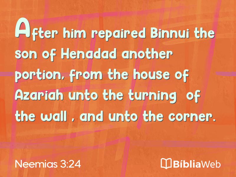 Neemias 3:24 em imagem para compartilhar