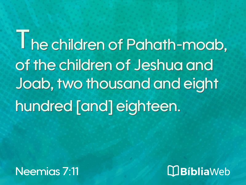 Neemias 7:11 em imagem para compartilhar