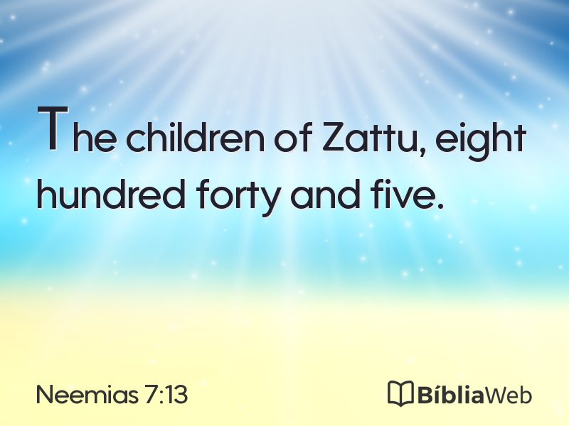 Neemias 7:13 em imagem para compartilhar