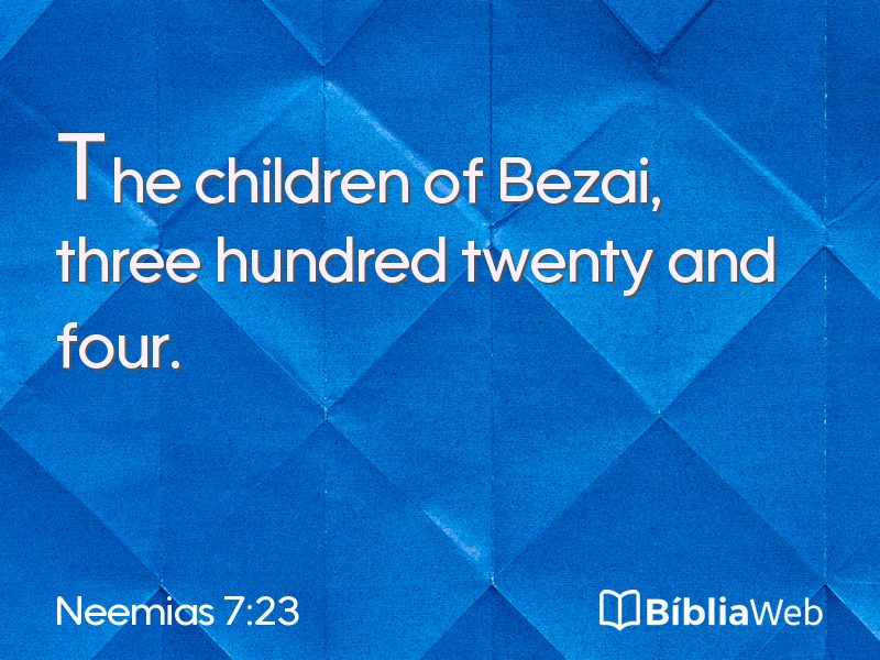 Neemias 7:23 em imagem para compartilhar