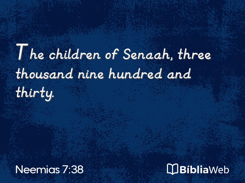 Neemias 7:38 em imagem para compartilhar