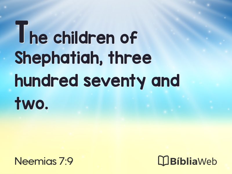 Neemias 7:9 em imagem para compartilhar