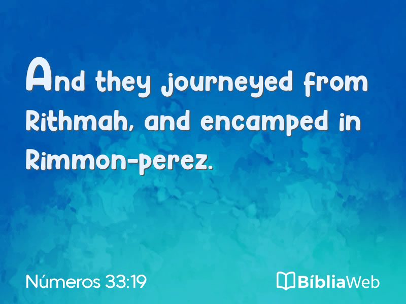 Números 33:19 em imagem para compartilhar