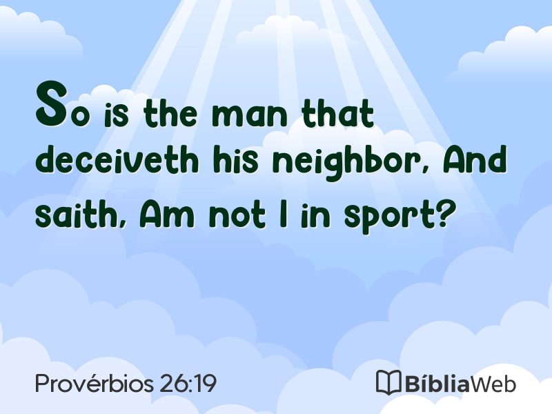 Provérbios 26:19 em imagem para compartilhar