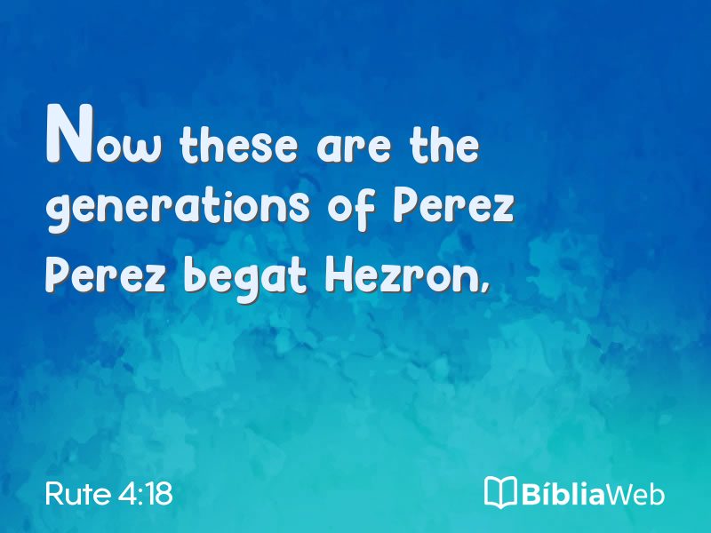 Rute 4:18 em imagem para compartilhar