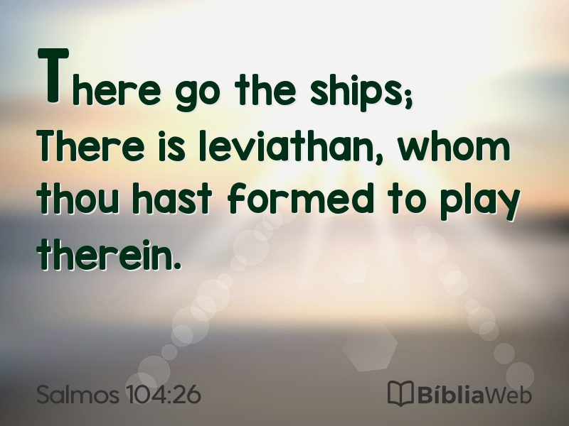 Salmos 104:26 em imagem para compartilhar