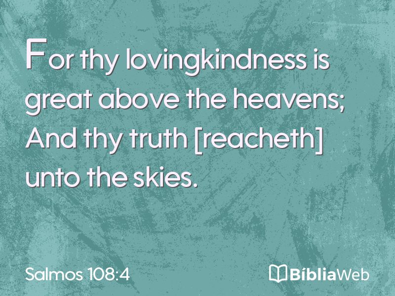 Salmos 108:4 em imagem para compartilhar