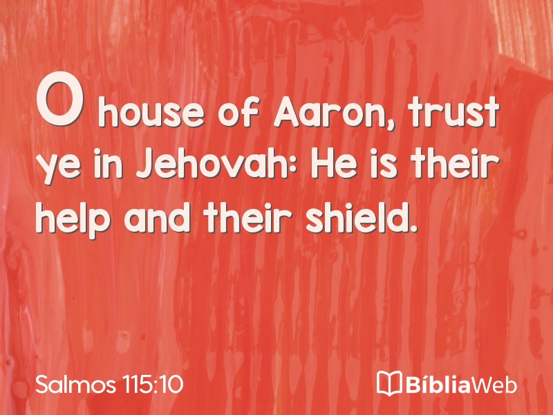 Salmos 115:10 em imagem para compartilhar