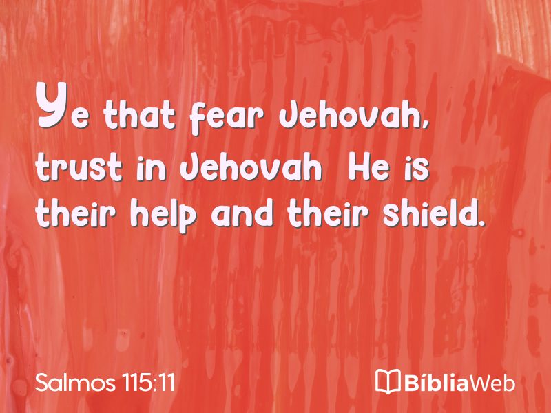 Salmos 115:11 em imagem para compartilhar