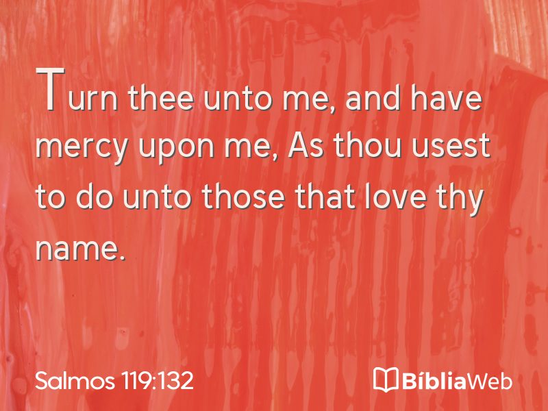 Salmos 119:132 em imagem para compartilhar