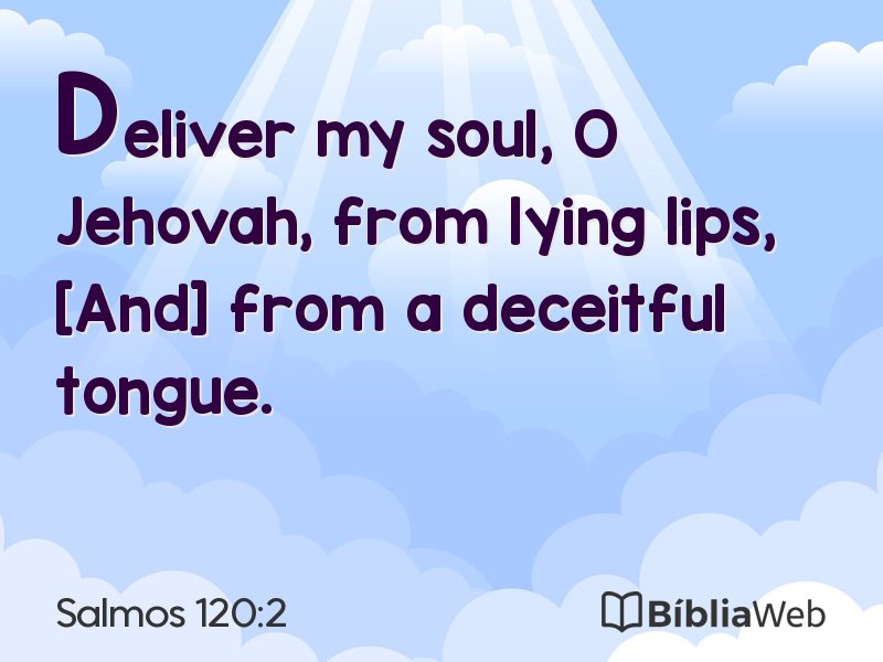 Salmos 120:2 em imagem para compartilhar