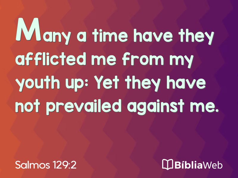 Salmos 129:2 em imagem para compartilhar