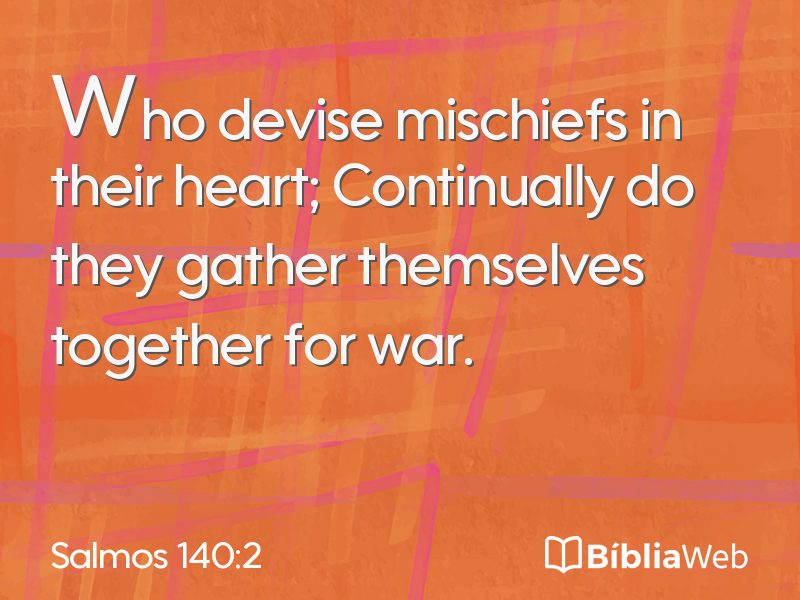 Salmos 140:2 em imagem para compartilhar