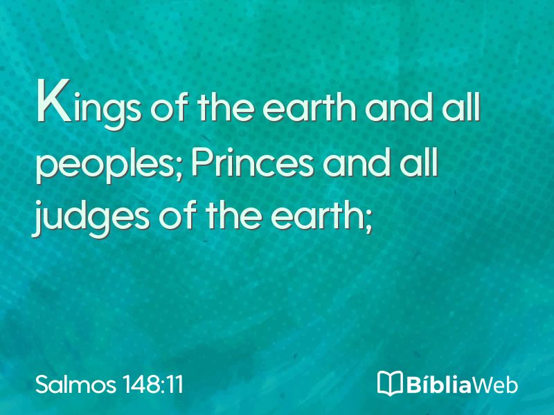 Salmos 148:11 em imagem para compartilhar