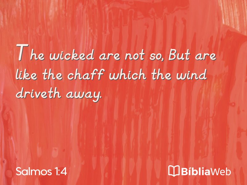 Salmos 1:4 em imagem para compartilhar