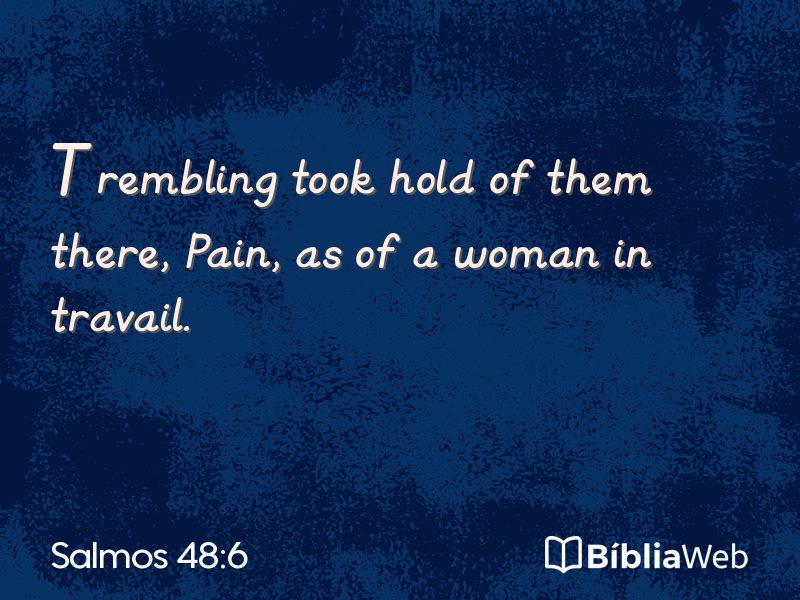 Salmos 48:6 em imagem para compartilhar