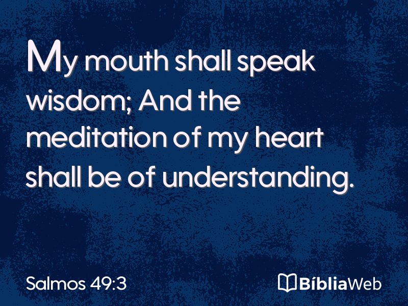 Salmos 49:3 em imagem para compartilhar