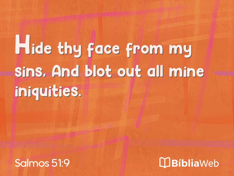 Salmos 51:9 em imagem para compartilhar