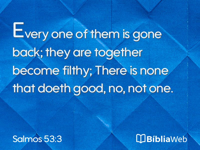 Salmos 53:3 em imagem para compartilhar