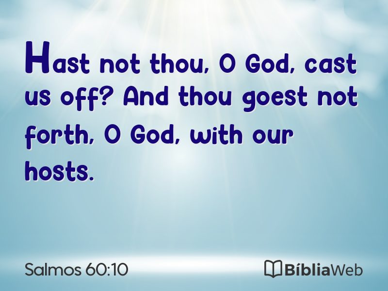 Salmos 60:10 em imagem para compartilhar