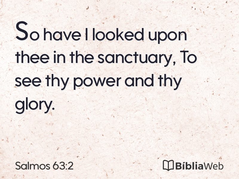 Salmos 63:2 em imagem para compartilhar