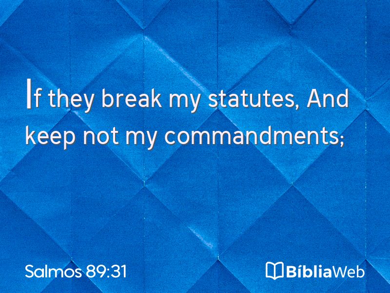 Salmos 89:31 em imagem para compartilhar
