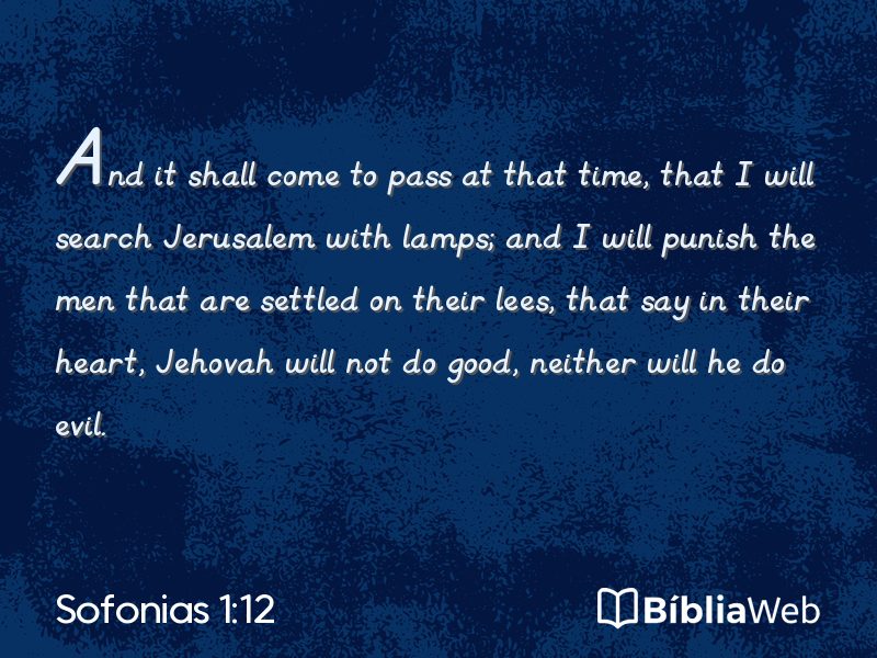 Sofonias 1:12 em imagem para compartilhar