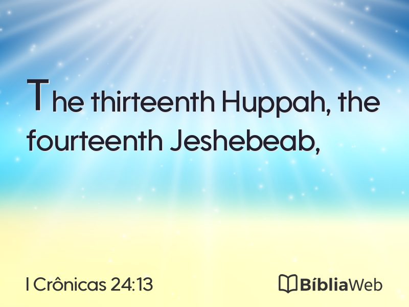 I Crônicas 24:13 em imagem para compartilhar