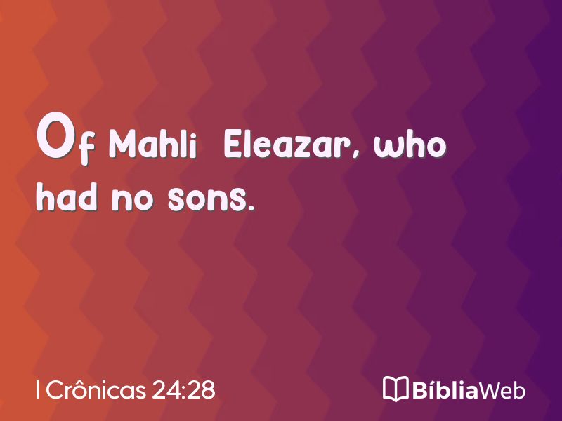 I Crônicas 24:28 em imagem para compartilhar