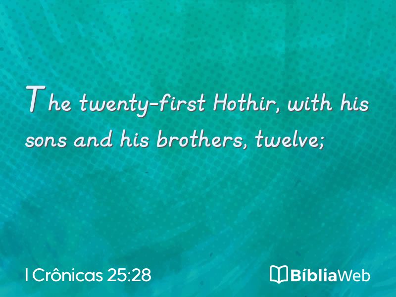 I Crônicas 25:28 em imagem para compartilhar