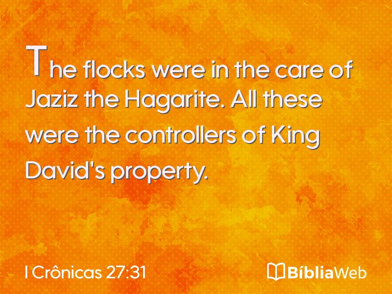 I Crônicas 27:31 em imagem para compartilhar