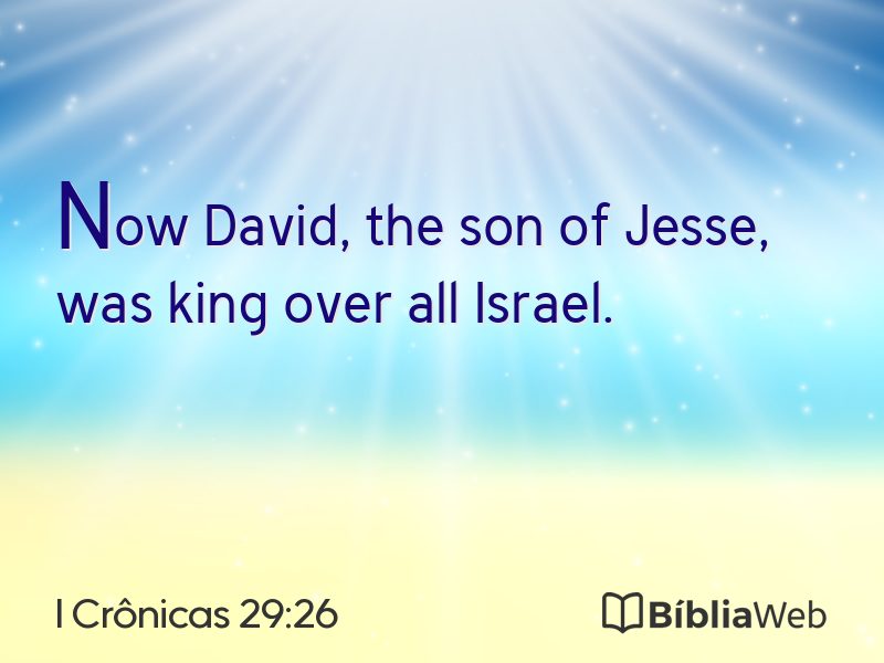 I Crônicas 29:26 em imagem para compartilhar