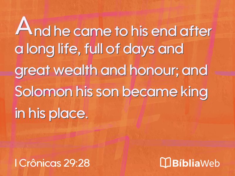 I Crônicas 29:28 em imagem para compartilhar