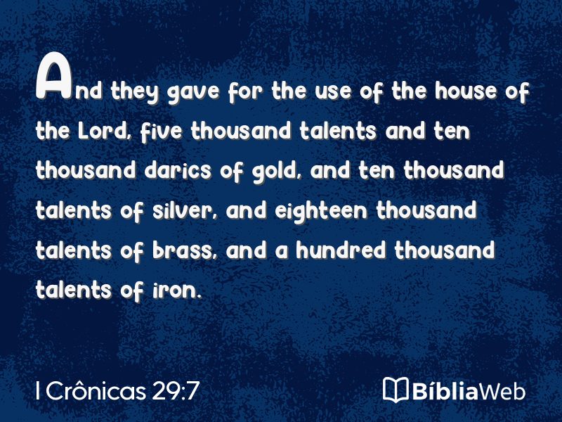 I Crônicas 29:7 em imagem para compartilhar