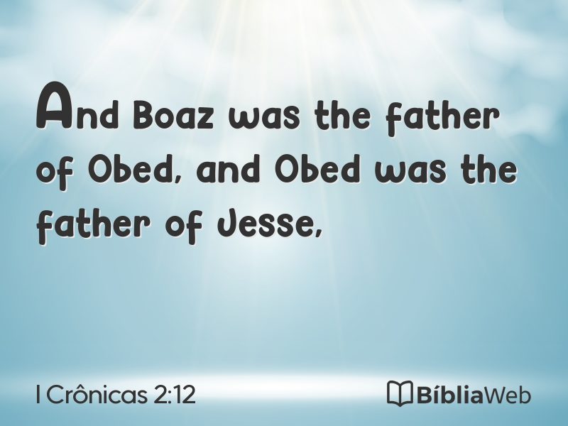 I Crônicas 2:12 em imagem para compartilhar