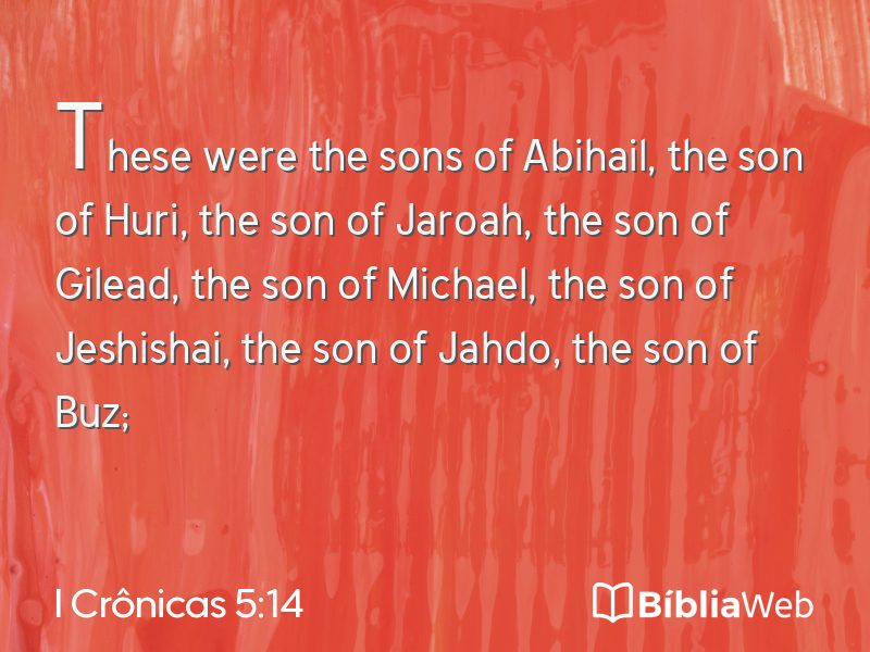 I Crônicas 5:14 em imagem para compartilhar