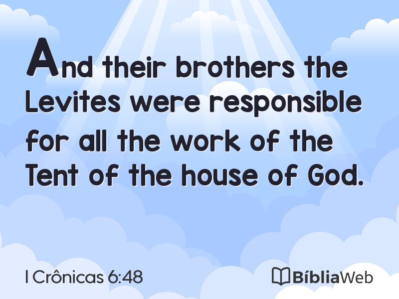 I Crônicas 6:48 em imagem para compartilhar