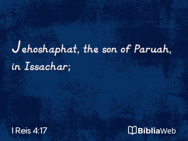 I Reis 4:17 em imagem para compartilhar