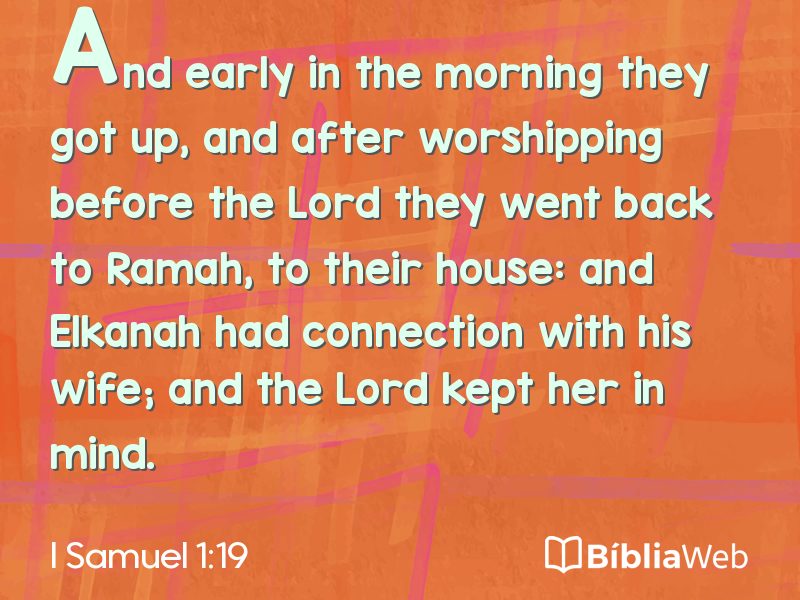 I Samuel 1:19 em imagem para compartilhar