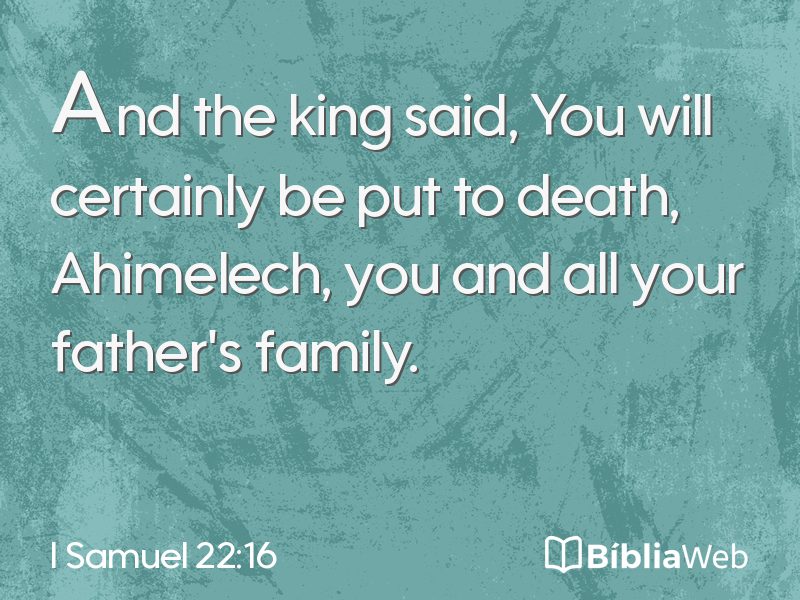 I Samuel 22:16 em imagem para compartilhar