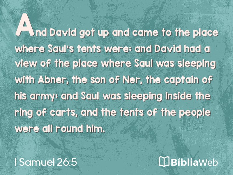 I Samuel 26:5 em imagem para compartilhar
