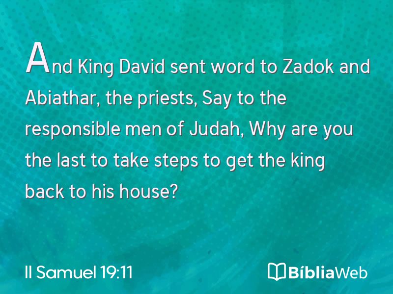 II Samuel 19:11 em imagem para compartilhar