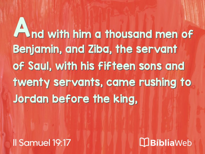 II Samuel 19:17 em imagem para compartilhar