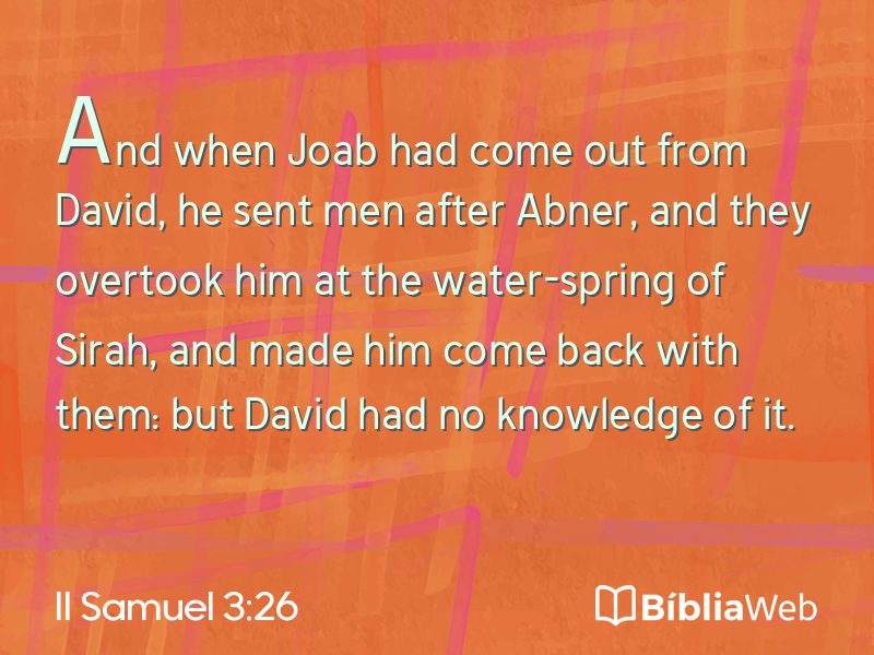 II Samuel 3:26 em imagem para compartilhar