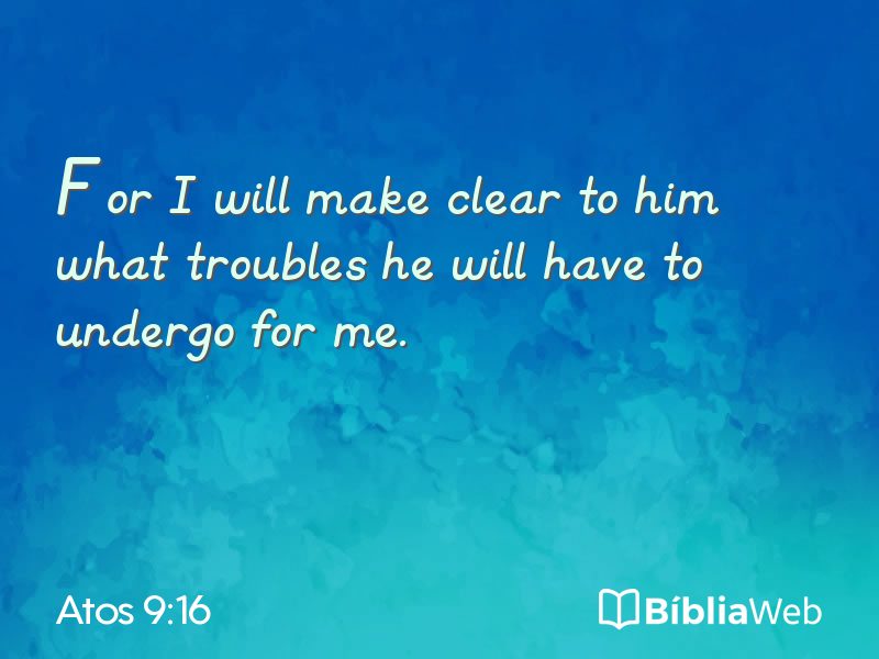 Atos 9:16 em imagem para compartilhar